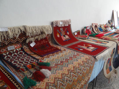 افتتاح نمایشگاه تابلو فرش در سیرجان