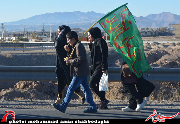 پیاده روی بزرگ اربعین حسینی در سیرجان