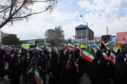 راهپیمایی ۱۳ آبان در «دارالحسین» ایران